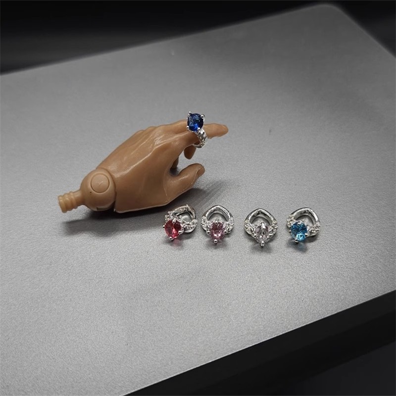 1/6 兵士アクセサリージュエリーダイヤモンドラブリングモデ - Body Jewelry Real Diamonds のレビューと価格