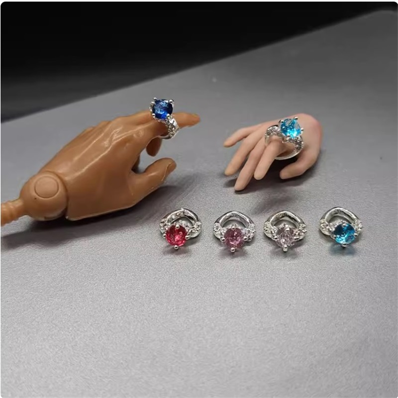 1/6 兵士アクセサリージュエリーダイヤモンドラブリングモデ - Body Jewelry Real Diamonds のレビューと価格