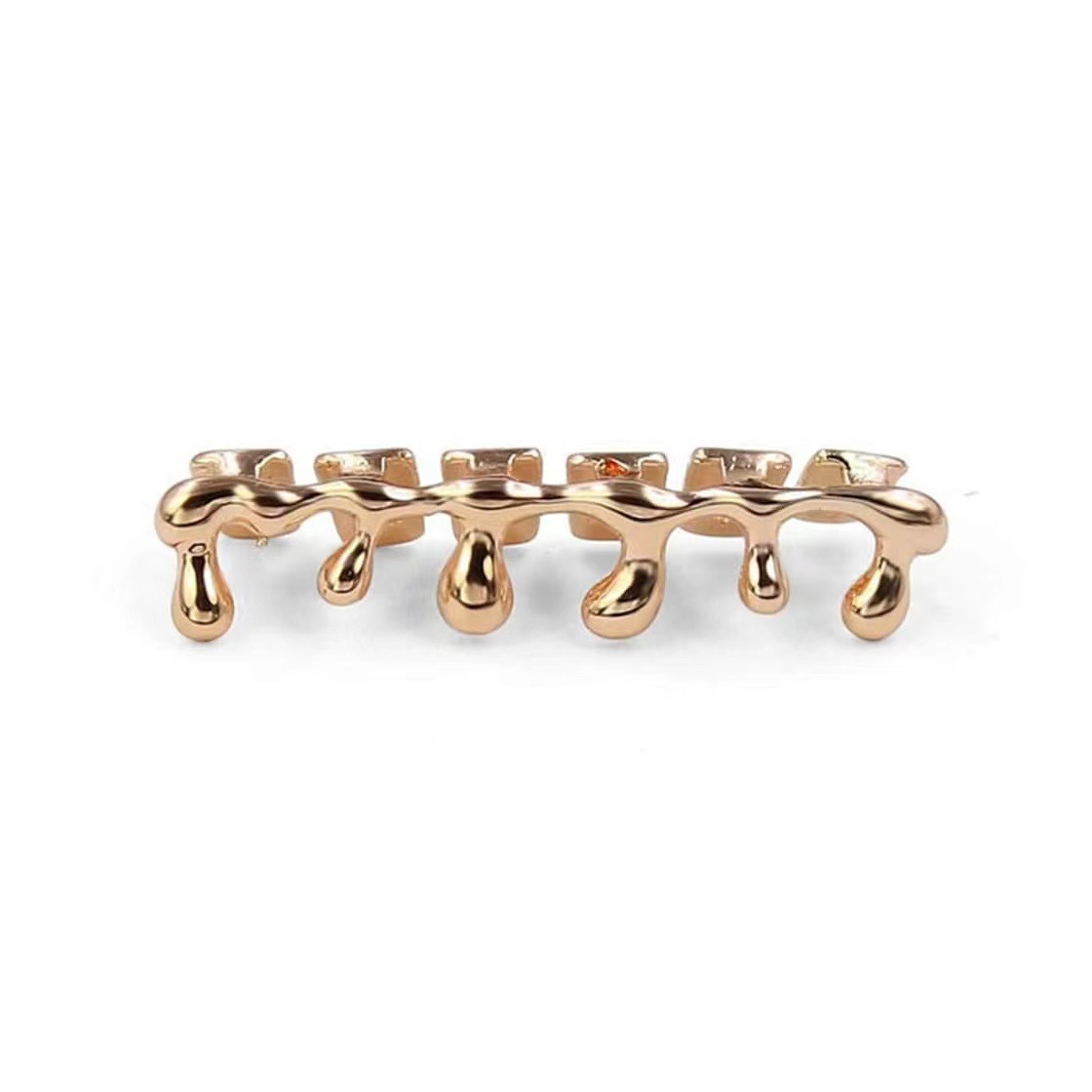 ヨーロッパとアメリカで人気の水滴型下歯ヒップホップ6歯と8歯 - Body Jewelry Europe のレビューと価格