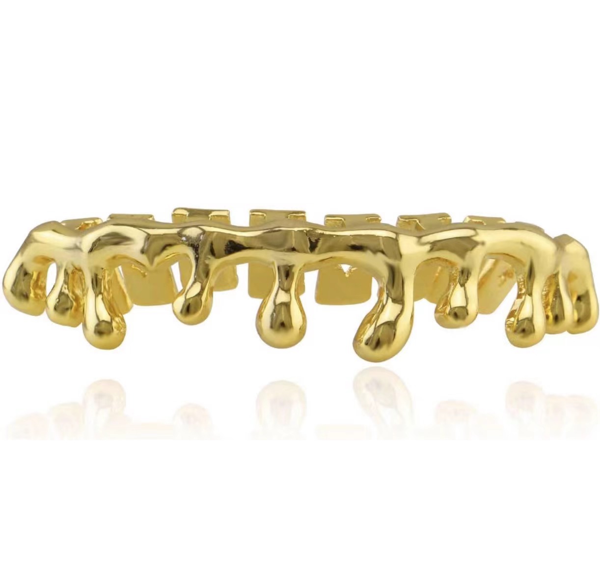 ヨーロッパとアメリカで人気の水滴型下歯ヒップホップ6歯と8歯 - Body Jewelry Europe のレビューと価格