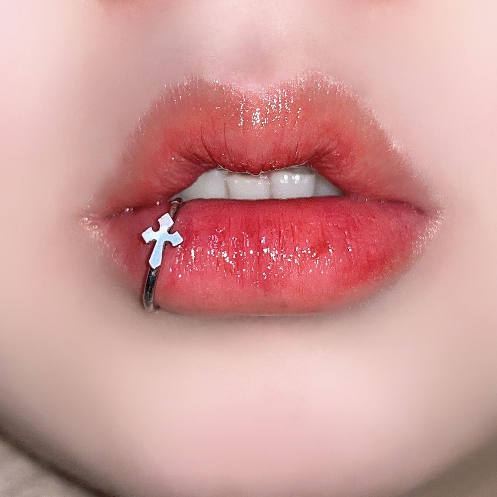 クロスラブ五芒星シームレスサークルクローズドループリップリン - Body Jewelry Europe のレビューと価格