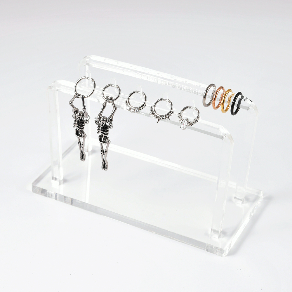 パンクな形のジュエリーディスプレイ,透明なアクリルの棚,ジュ - Body Jewelry Tool のレビューと価格