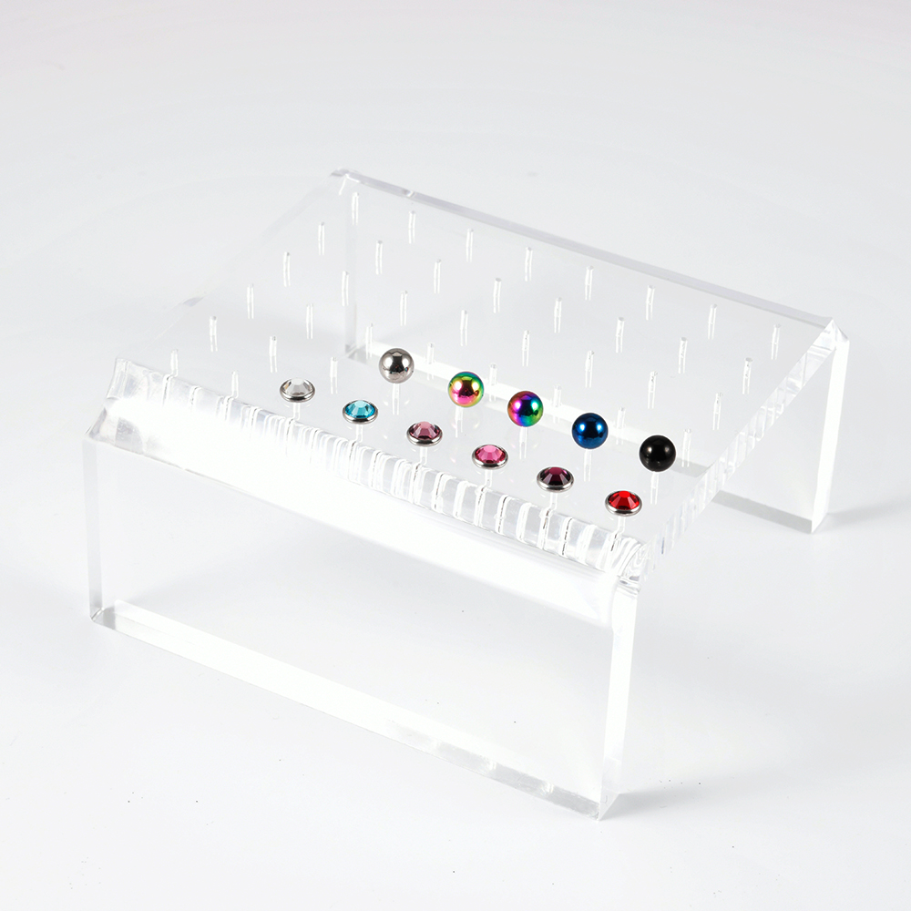 パンクな形のジュエリーディスプレイ,透明なアクリルの棚,ジュ - Body Jewelry Tool のレビューと価格