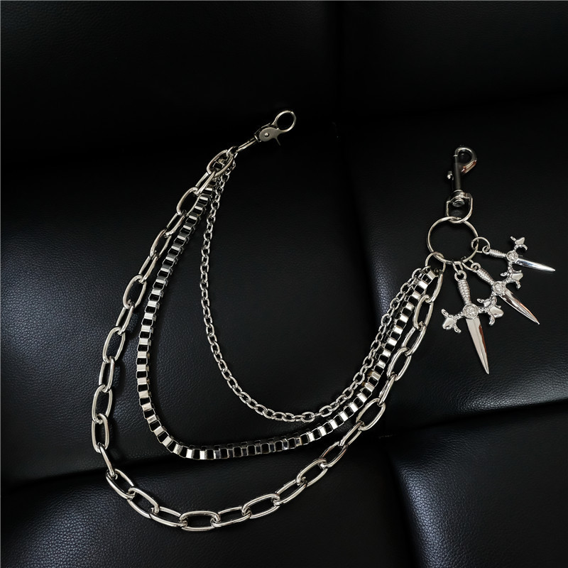 ヒップホップ パンク メタル ソード カジュアル 多用途パン - Body Jewelry Manufacturers のレビューと価格