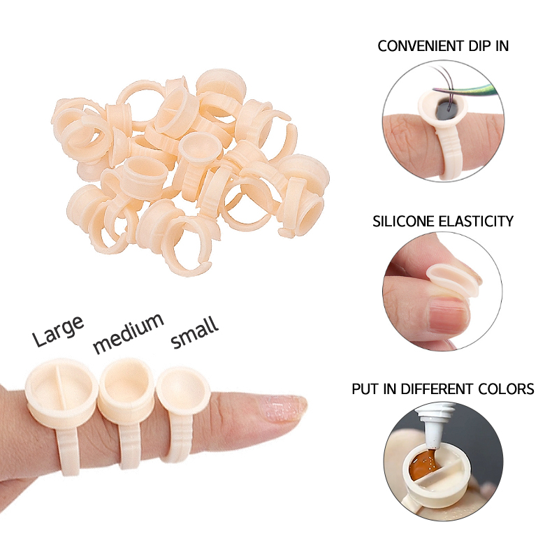 100/1000 個 Microblading 顔料接着剤リ - Body Jewelry Tattoo のレビューと価格