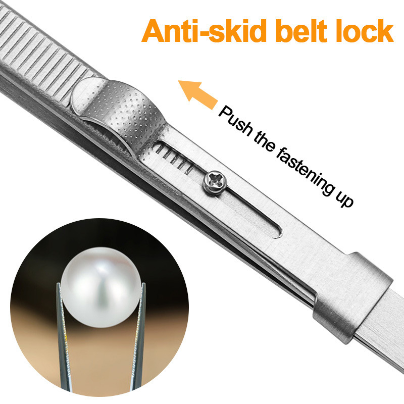 調整可能なセルフクランプピンセットジュエリー作成ツールスライ - Body Jewelry Tool のレビューと価格