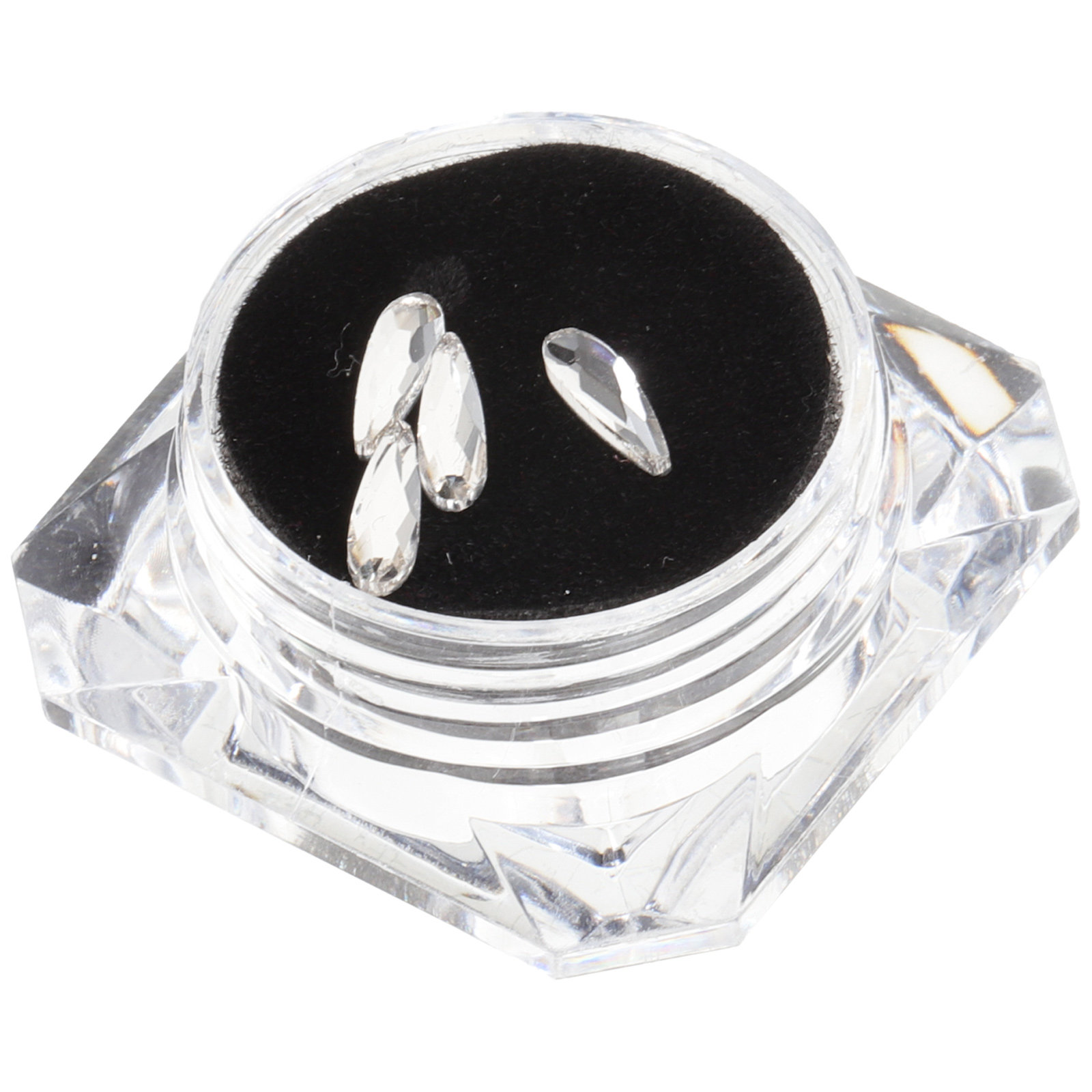 1セット ラインストーン歯ダイヤモンド DIY装飾品 本物の - Body Jewelry Real Diamonds のレビューと価格