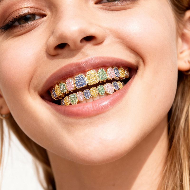 新作の精巧なヒップホップフルダイヤモンドブレスレット、本物の - Body Jewelry Real Diamonds のレビューと価格