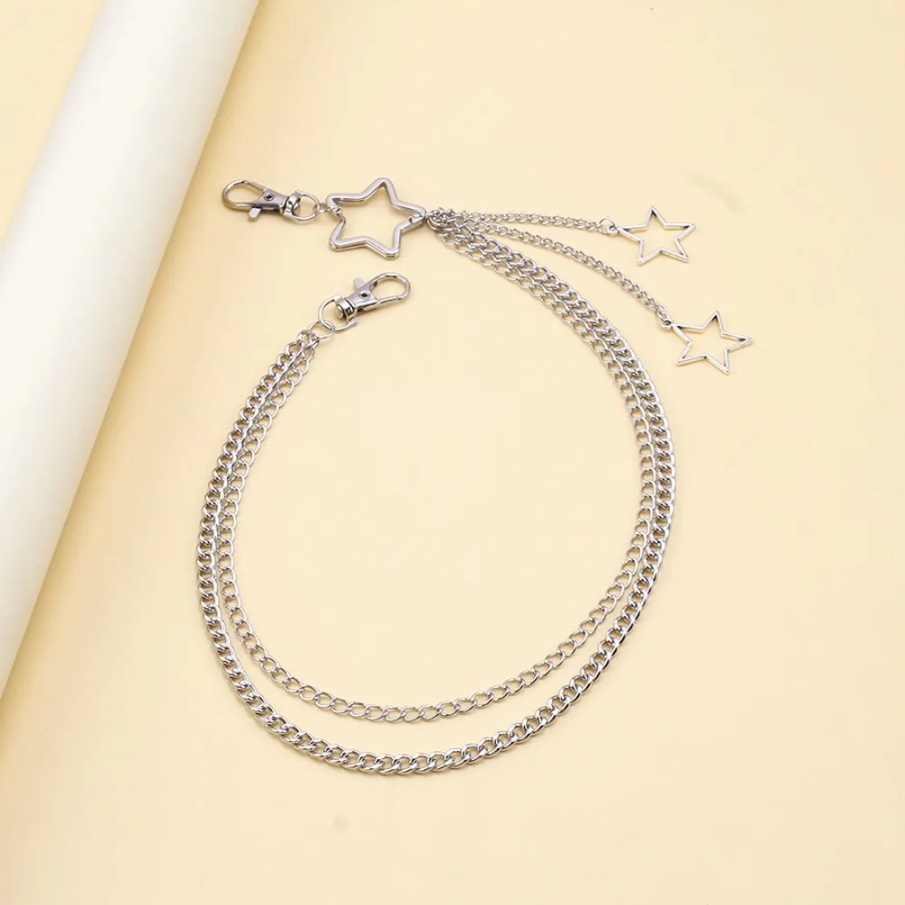 チャームシルバーカラーのステンレス鋼中空スターペンダントズボ - Body Jewelry Charms のレビューと価格