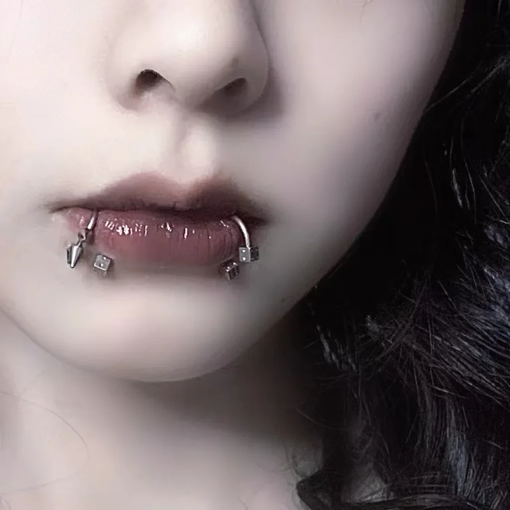 10 個パンクノーズリング 1 つの爪デュアル使用リップリン - Body Jewelry Lip Ring のレビューと価格