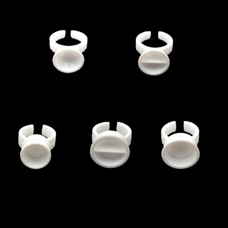 使い捨ての白いまつげ接着剤ホルダー,防水,眉毛,タトゥー,顔 - Body Jewelry Tattoo のレビューと価格