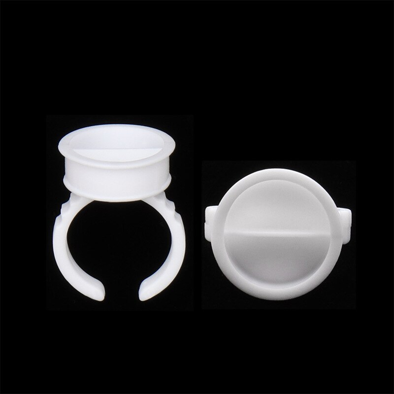使い捨ての白いまつげ接着剤ホルダー,防水,眉毛,タトゥー,顔 - Body Jewelry Tattoo のレビューと価格