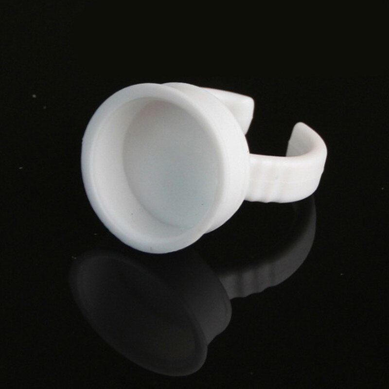 使い捨ての白いまつげ接着剤ホルダー,防水,眉毛,タトゥー,顔 - Body Jewelry Tattoo のレビューと価格