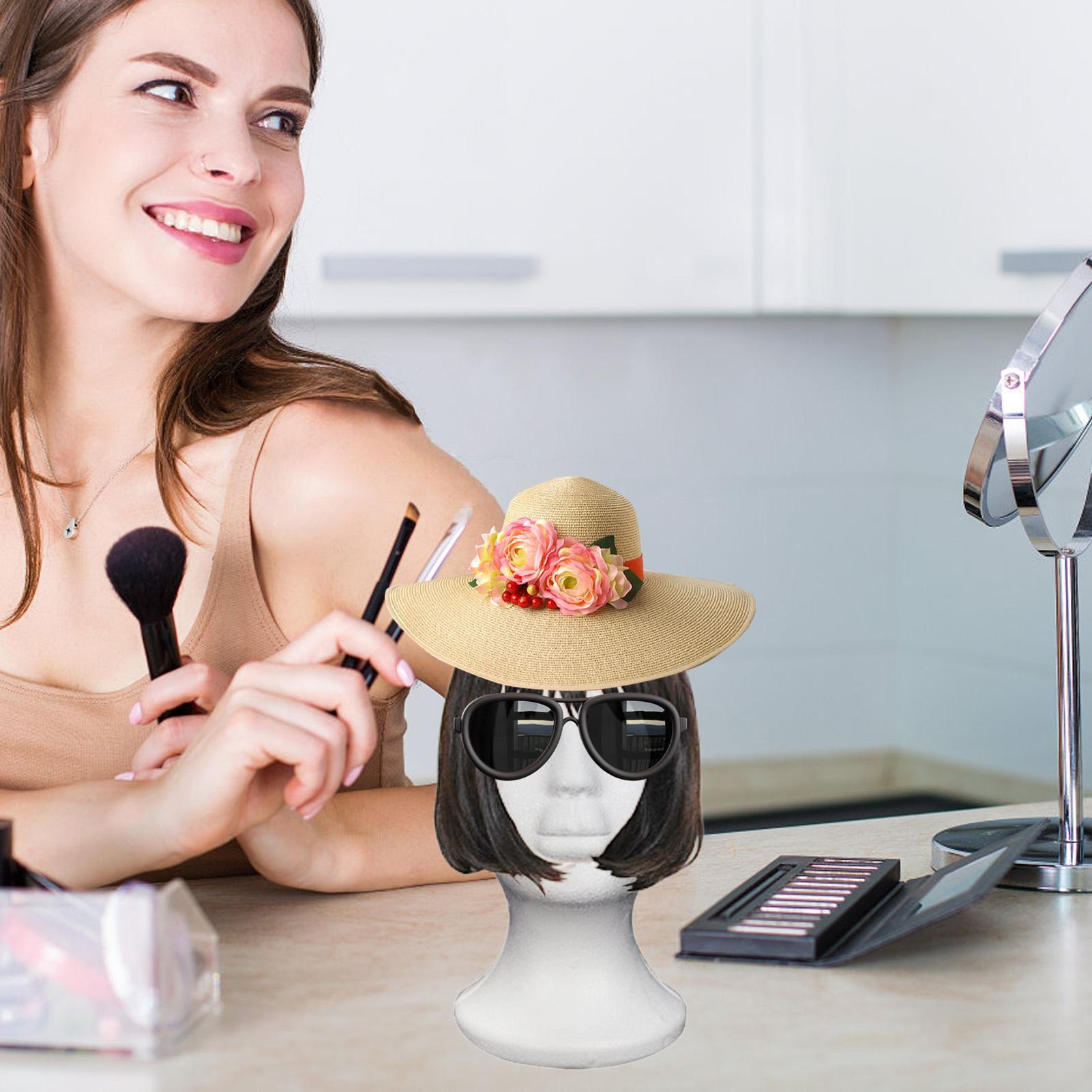 フォームマネキンヘッド 女性モデル ディスプレイスタンド ウ - Body Jewelry Stores のレビューと価格