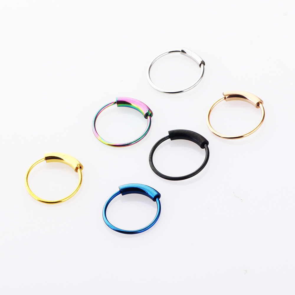3 ピース/ロット 316L サージカルスチール シームレス - Body Jewelry Lip Ring のレビューと価格