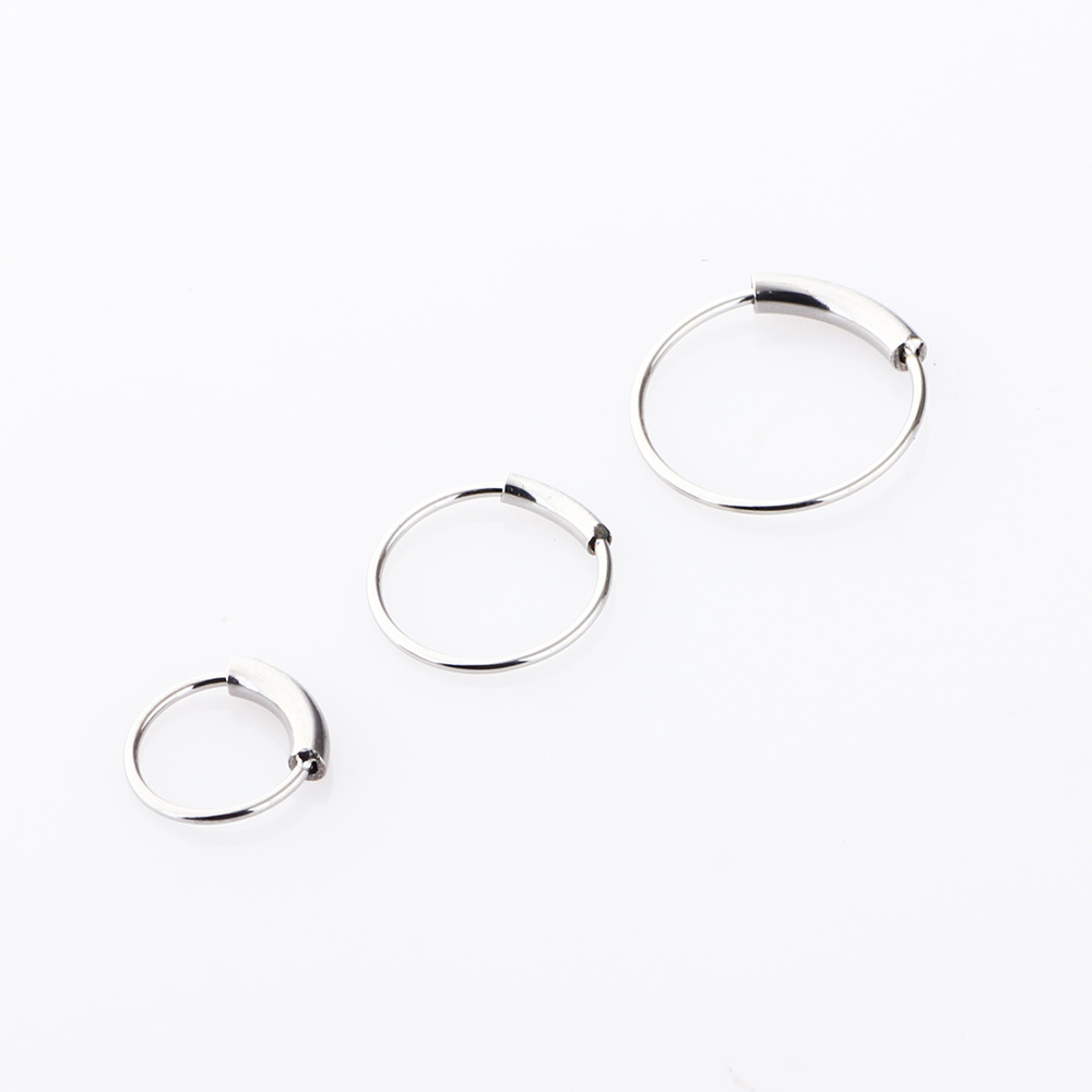 3 ピース/ロット 316L サージカルスチール シームレス - Body Jewelry Lip Ring のレビューと価格