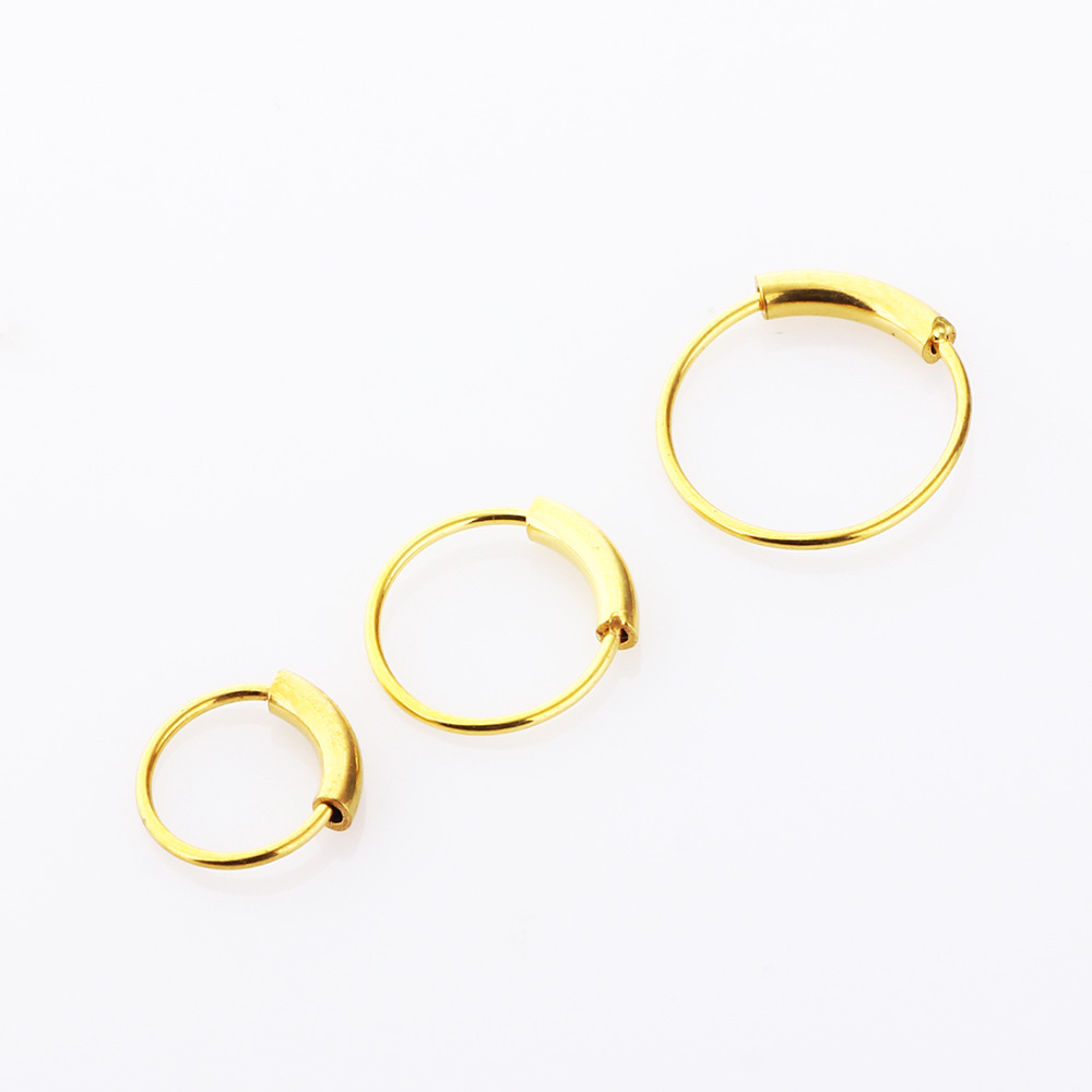 3 ピース/ロット 316L サージカルスチール シームレス - Body Jewelry Lip Ring のレビューと価格