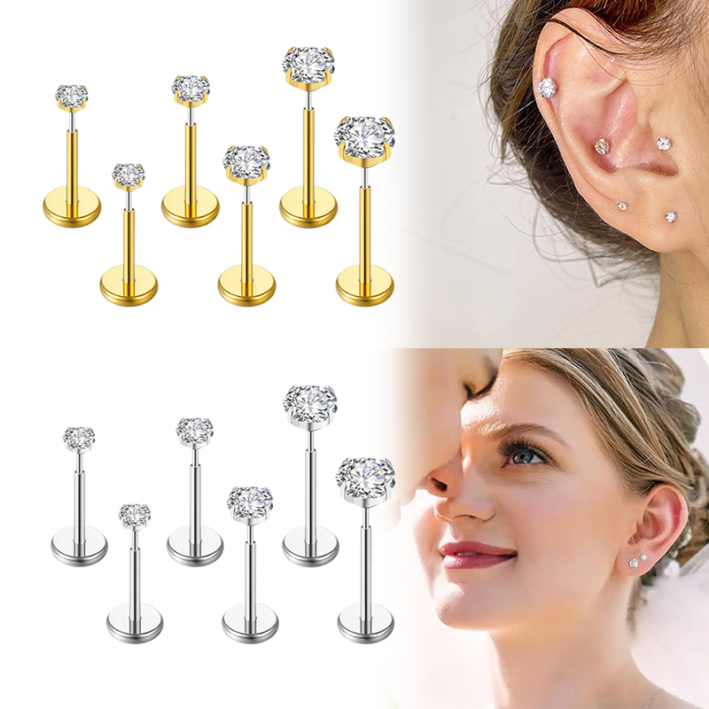 20G/18G/16G サージカルステンレス製 スレッドレス - Body Jewelry Lip Ring のレビューと価格